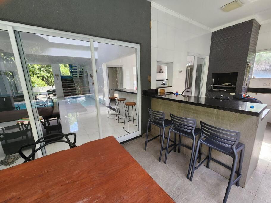 Magnifica Casa Praia Bertioga Guaratuba Sun House Ngoại thất bức ảnh