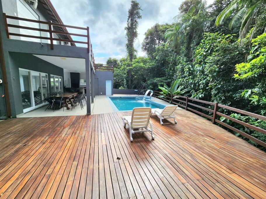 Magnifica Casa Praia Bertioga Guaratuba Sun House Ngoại thất bức ảnh